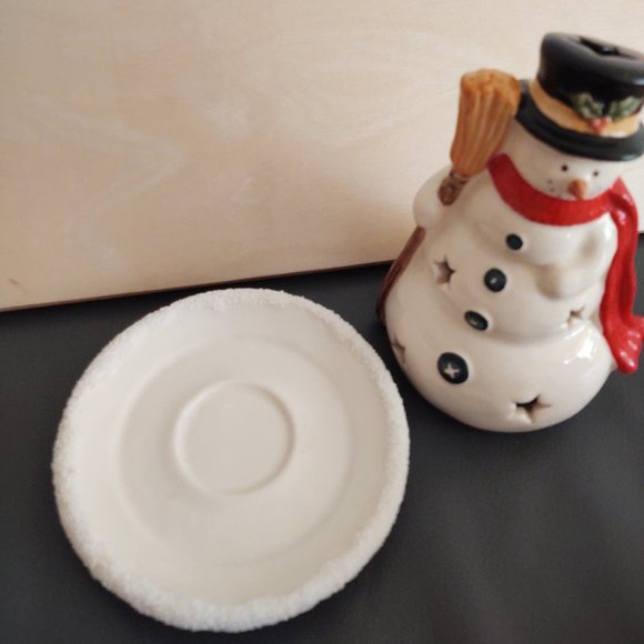 RUSS Snowman Tea Light Holder